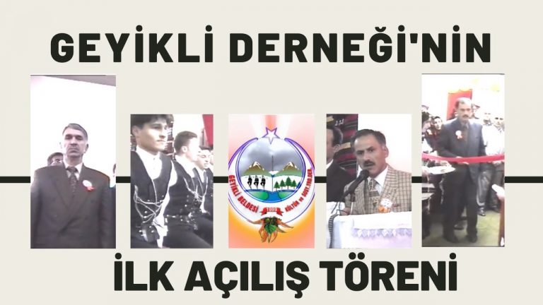 Geyikli Derneği ilk açılışı